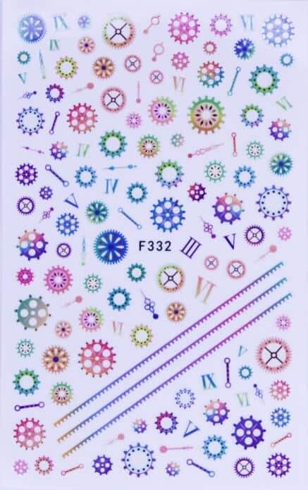 STICKER - HAPPY WATCH PIECES - F332