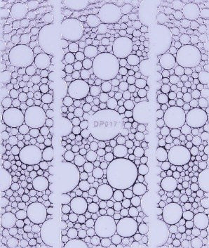 STICKER - BUBBLES SILVER - DP017S