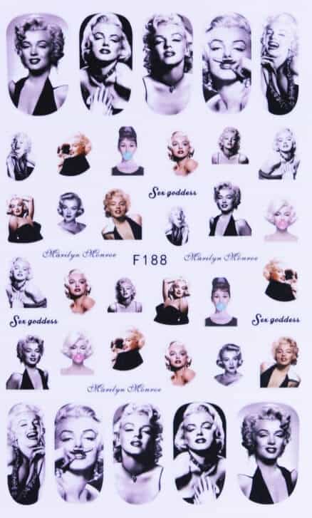 STICKER - MARYLIN MONROE - F188