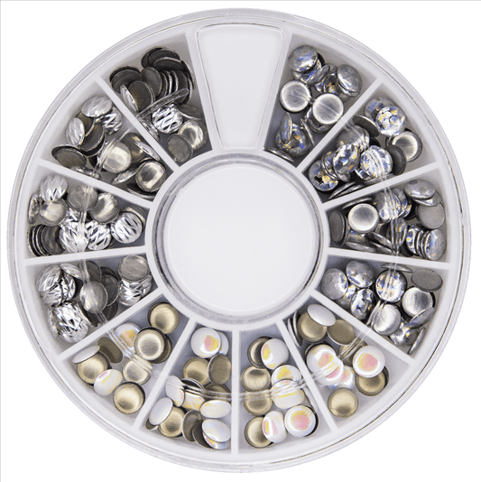 CARROSSEL TACHAS METÁLICAS REDONDAS N.22 - CRS22