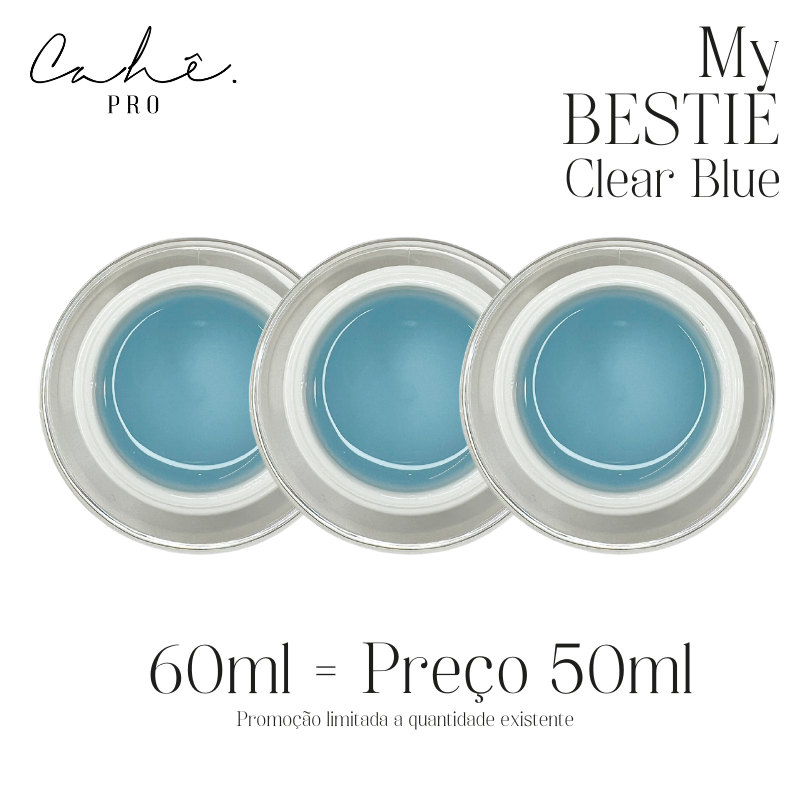 My BESTIE 50ml CLEAR Blue - 60ml - Promoção