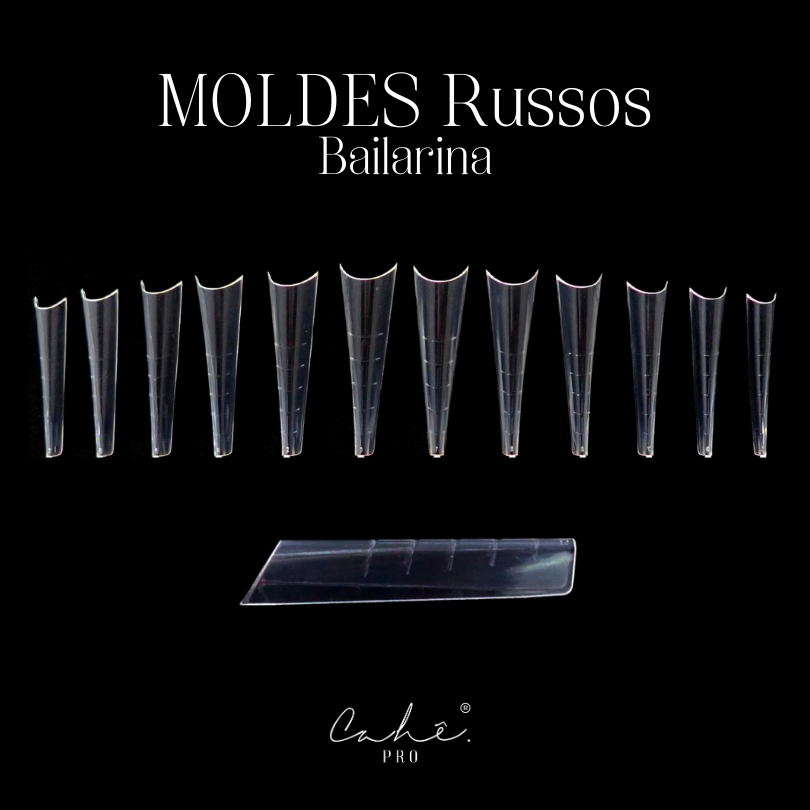 CAIXA MOLDES RUSSOS - BAILARINA - 120PCS